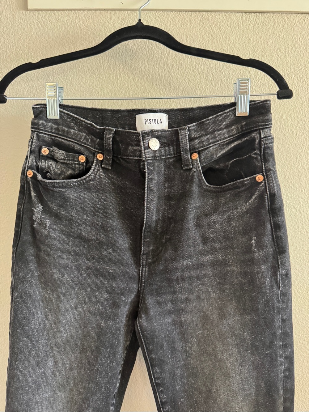 Women’s Pistola Lennon black Jean 27 EUC